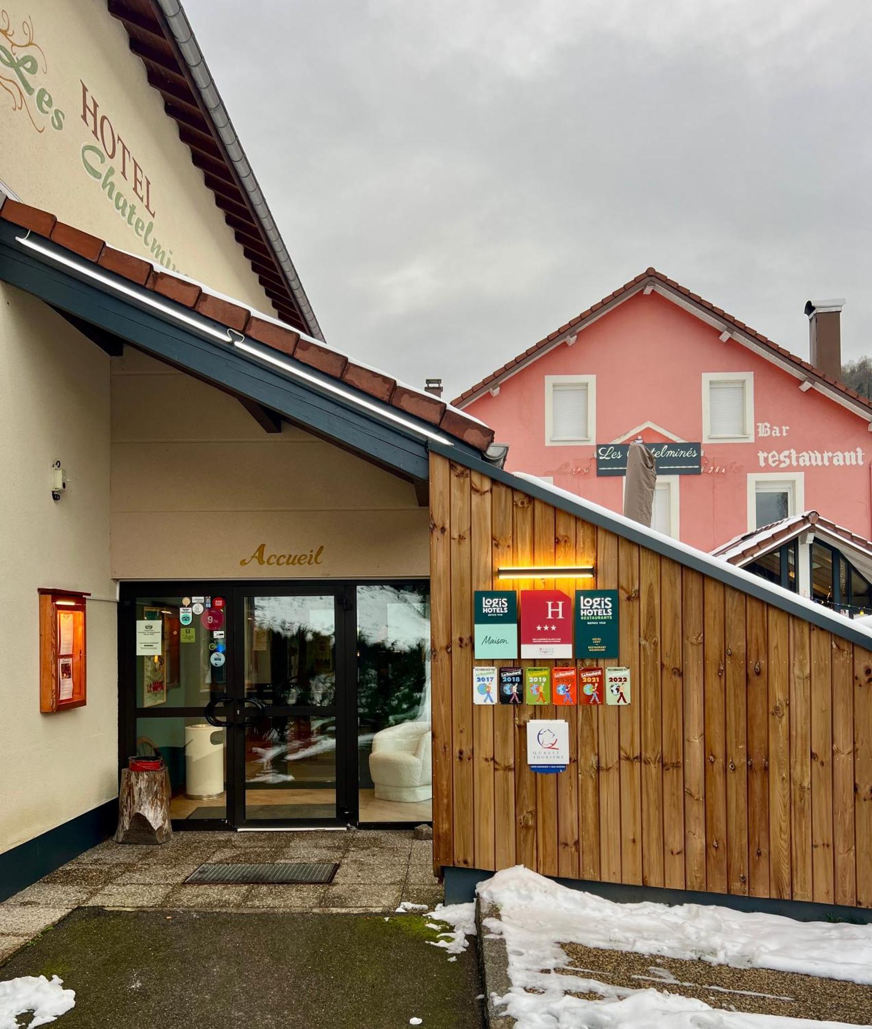Logis Hotel, Chalets Et Restaurant Les Chatelmines La Bresse Bagian luar foto