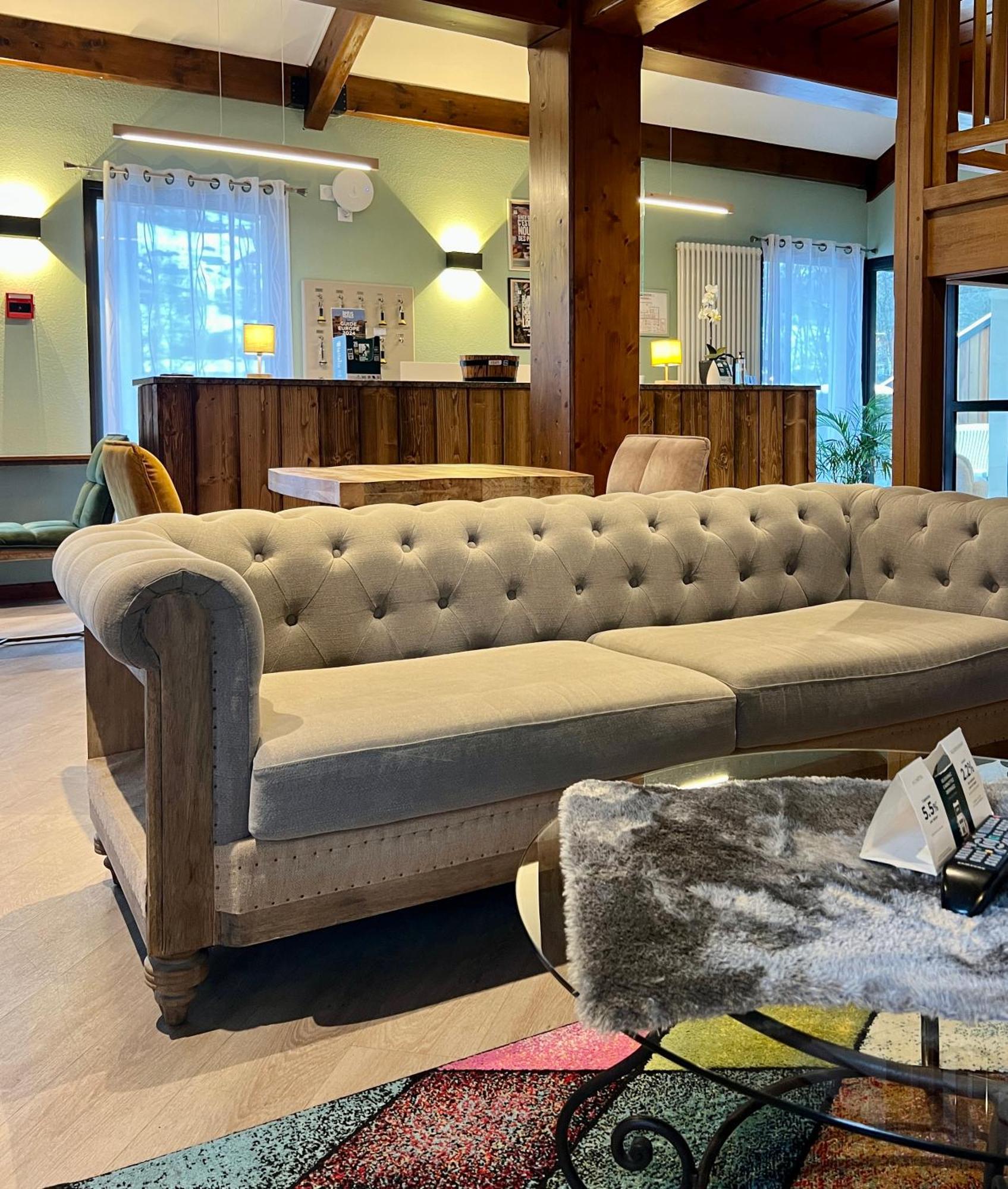 Logis Hotel, Chalets Et Restaurant Les Chatelmines La Bresse Bagian luar foto